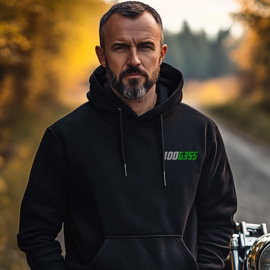 Kawasaki 100 G3SS 1975 Inspired Hoodie - Motorcycle Sweatshirt for Riders