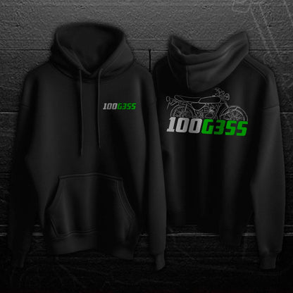 Kawasaki 100 G3SS 1975 Inspired Hoodie - Motorcycle Sweatshirt for Riders