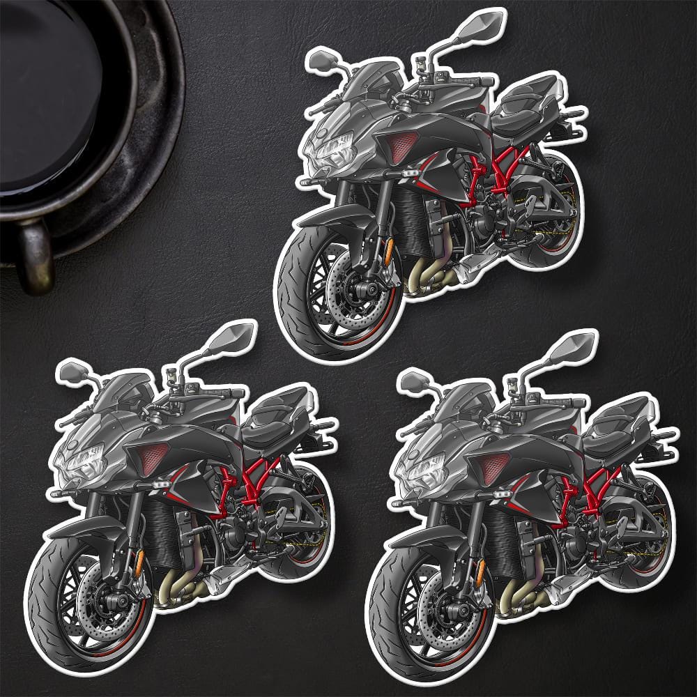 Kawasaki Z H2 2021 - 2025 Motorcycle Stickers - Set of 3 Motorcycle Decals for Riders