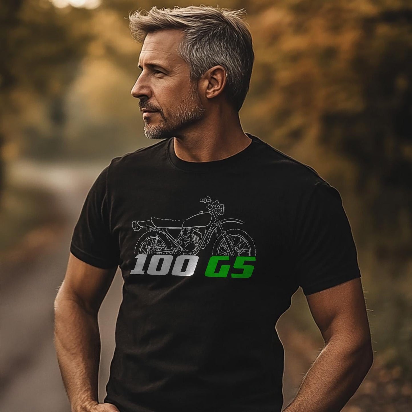 Kawasaki 100 G5 1972 - 1975 T-Shirt - Motorcycle Tee Shirt for Riders