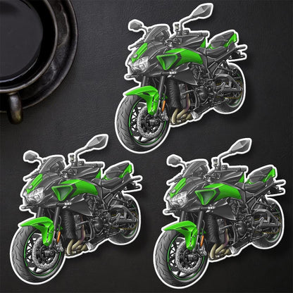 Kawasaki Z H2 2021 - 2025 Motorcycle Stickers - Set of 3 Motorcycle Decals for Riders