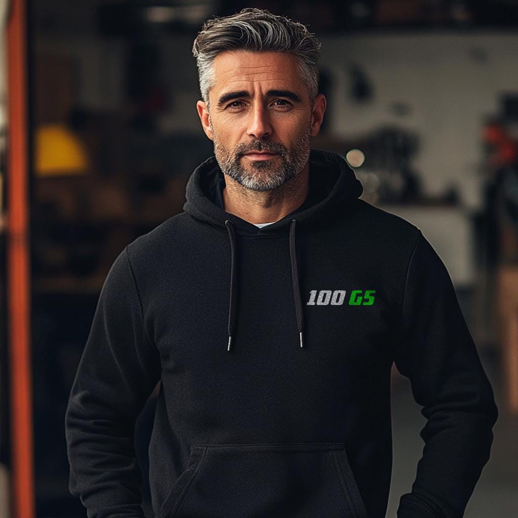 Kawasaki 100 G5 1972 - 1975 Inspired Hoodie - Motorcycle Sweatshirt for Riders