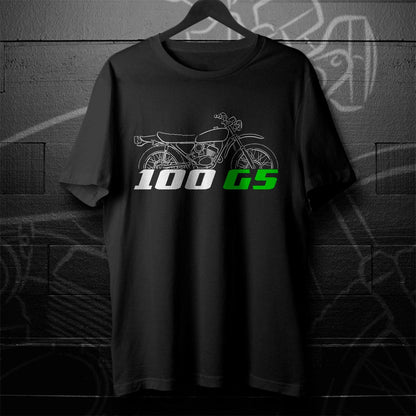 Kawasaki 100 G5 1972 - 1975 T-Shirt - Motorcycle Tee Shirt for Riders