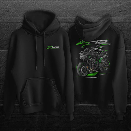 Kawasaki Z H2 2020 Inspired Hoodie - Motorcycle Sweatshirt for Riders