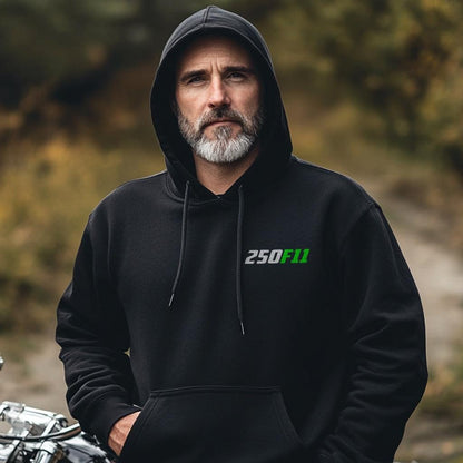 Kawasaki 250 F11 1973 - 1975 Inspired Hoodie - Motorcycle Sweatshirt for Riders