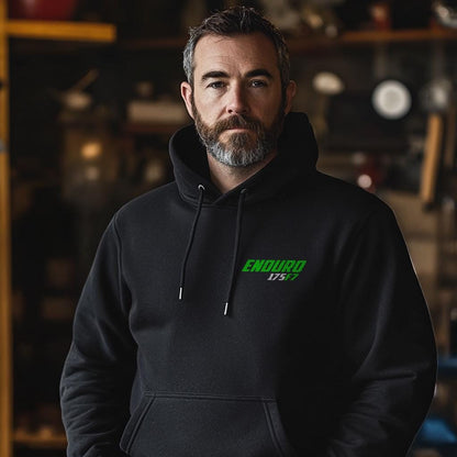 Kawasaki 175 F7 1971 - 1975 Inspired Hoodie - Motorcycle Sweatshirt for Riders