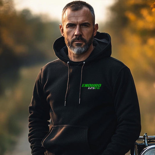 Kawasaki 125 F6 1971 - 1973 Inspired Hoodie - Motorcycle Sweatshirt for Riders