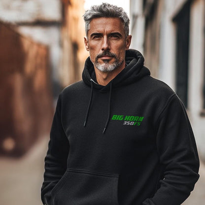 Kawasaki 350 F5 Big Horn 1970 - 1971 Inspired Hoodie - Motorcycle Sweatshirt for Riders