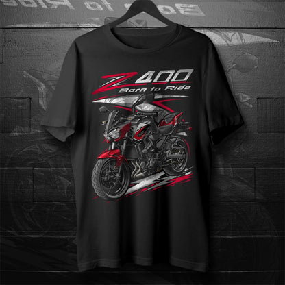 Kawasaki Z400 2021 - 2024 Inspired T-Shirt - Motorcycle Tee Shirt for Riders