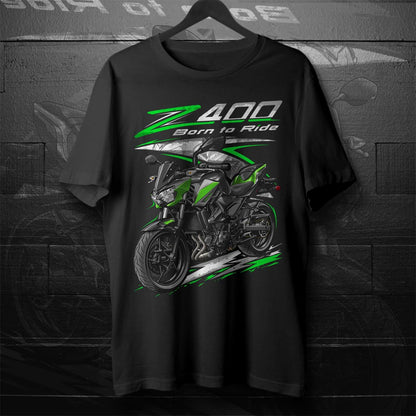 Kawasaki Z400 2021 - 2024 Inspired T-Shirt - Motorcycle Tee Shirt for Riders