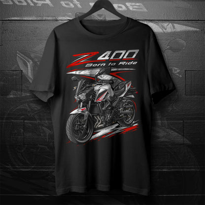 Kawasaki Z400 2021 - 2024 Inspired T-Shirt - Motorcycle Tee Shirt for Riders