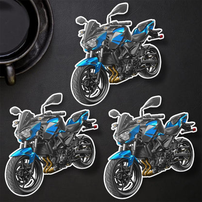 Kawasaki Z400 2019 - 2020 Inspired Stickers - Set of 3 Motorcycle Decals for Riders