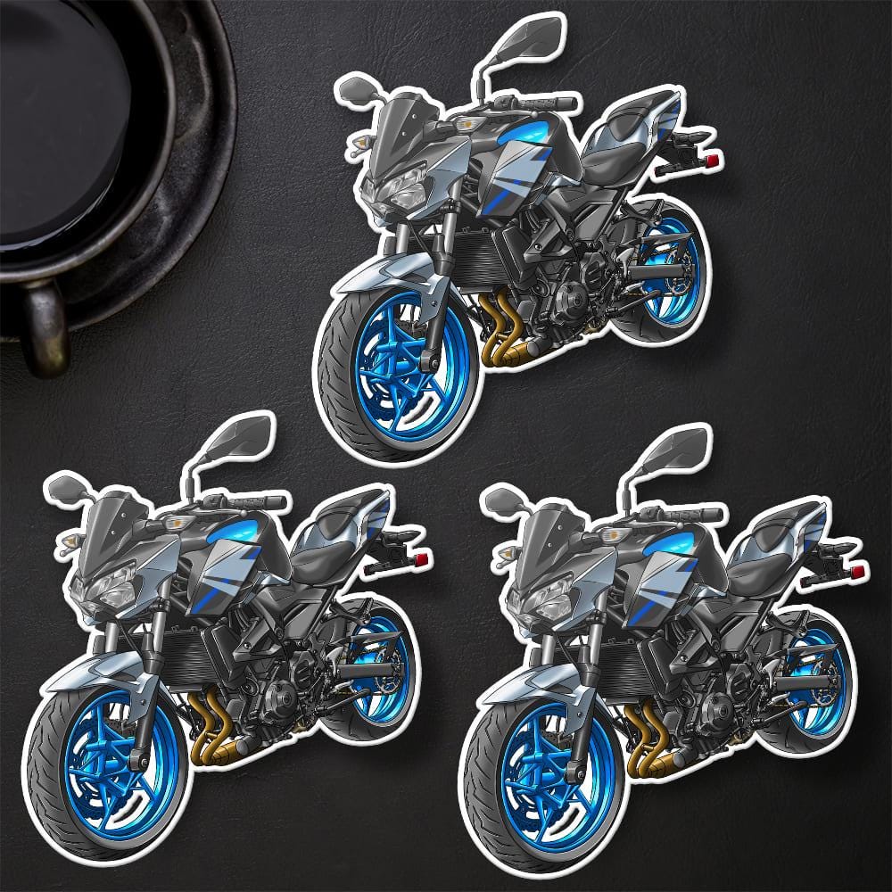 Kawasaki Z400 2019 - 2020 Inspired Stickers - Set of 3 Motorcycle Decals for Riders