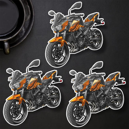 Kawasaki Z400 2019 - 2020 Inspired Stickers - Set of 3 Motorcycle Decals for Riders