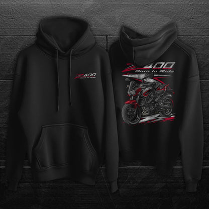 Kawasaki Z400 2021 - 2024 Inspired Hoodie - Motorcycle Sweatshirt for Riders