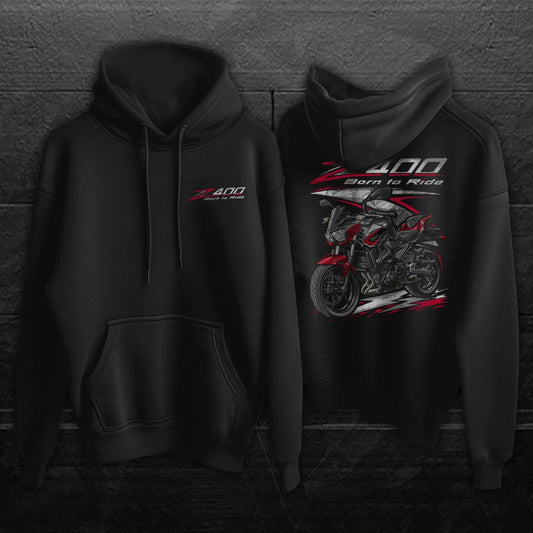 Kawasaki Z400 2021 - 2024 Inspired Hoodie - Motorcycle Sweatshirt for Riders