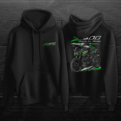 Kawasaki Z400 2021 - 2024 Inspired Hoodie - Motorcycle Sweatshirt for Riders