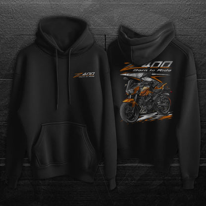 Kawasaki Z400 2019 - 2020 Inspired Hoodie - Motorcycle Sweatshirt for Riders