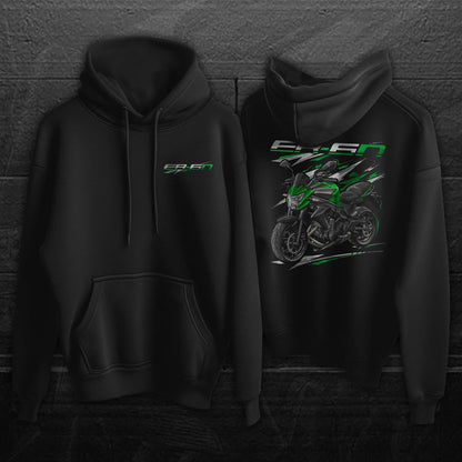 Kawasaki ER-6n 2014 - 2016 Inspired Hoodie - Motorcycle Sweatshirt for Riders