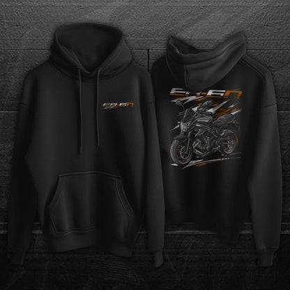 Kawasaki ER-6n 2014 - 2016 Inspired Hoodie - Motorcycle Sweatshirt for Riders
