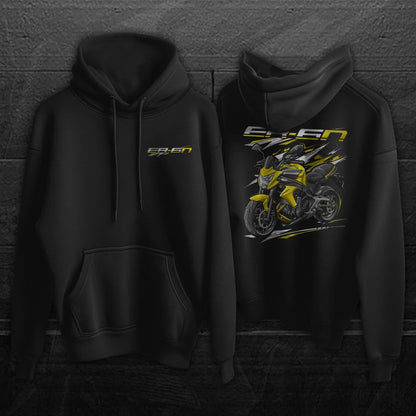 Kawasaki ER-6n 2012 - 2013 Inspired Hoodie - Motorcycle Sweatshirt for Riders