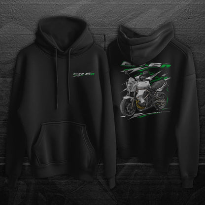 Kawasaki ER-6n 2009 - 2011 Inspired Hoodie - Motorcycle Sweatshirt for Riders