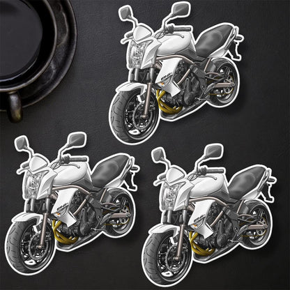 Kawasaki ER-6n 2009 - 2011 Inspired Motorcycle Stickers - Set of 3 Motorcycle Decals for Riders