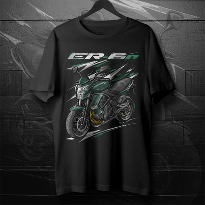 Kawasaki ER-6n 2009 - 2011 Inspired T-Shirt - Motorcycle Tee Shirt for Riders