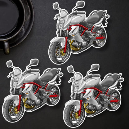 Kawasaki ER-6n 2006 - 2008 Inspired Motorcycle Stickers - Set of 3 Motorcycle Decals for Riders