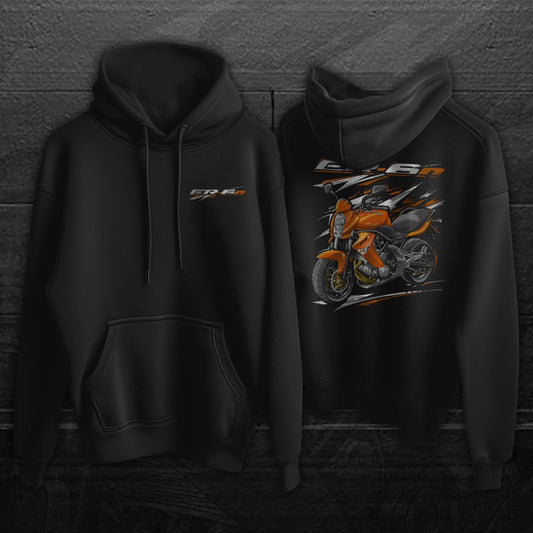 Kawasaki ER-6n 2006 - 2008 Inspired Hoodie - Motorcycle Sweatshirt for Riders