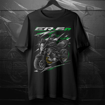 Kawasaki ER-6n 2006 - 2008 Inspired T-Shirt - Motorcycle Tee Shirt for Riders
