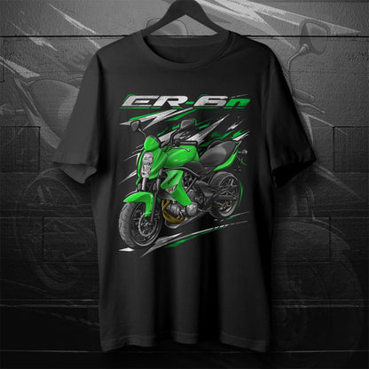 Kawasaki ER-6n 2006 - 2008 Inspired T-Shirt - Motorcycle Tee Shirt for Riders