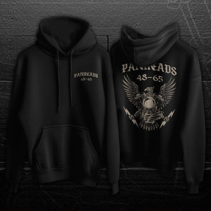 Panheads 48-65 Biker Motorcycle Hoodie - Biker Sweatshirt for Harley & Chopper Riders