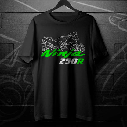 Kawasaki GPX250R | Ninja 250R & EX250 Inspired T-Shirt - Motorcycle Tee Shirt for Riders