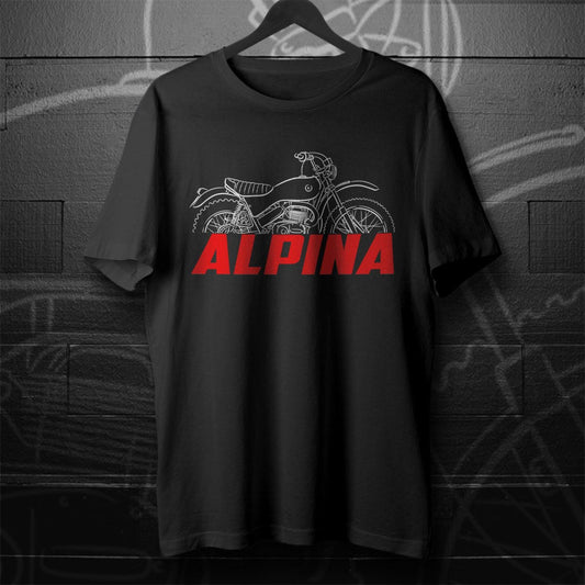 Bultaco Alpina 1971 - 1974 (125 175 250 350) Inspired T-Shirt - Motorcycle Tee Shirt for Riders