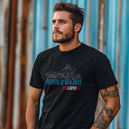 Suzuki Boulevard M109R & M109R2 Inspired T-Shirt - Motorcycle Tee Shirt for Riders