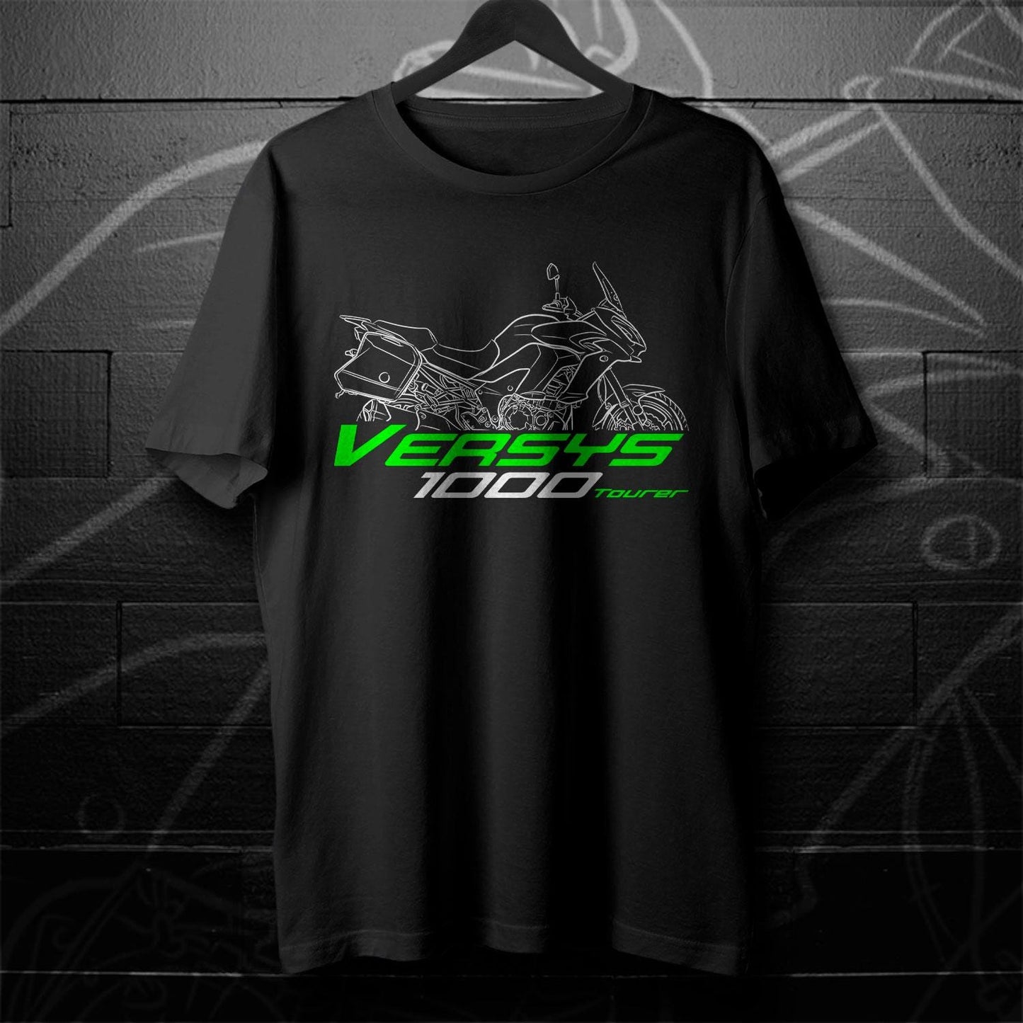 Kawasaki Versys 1000 | Tourer | Tourer Plus | S Grand Tourer | S Tourer & S Tourer Plus Inspired T-Shirt - Motorcycle Tee Shirt for Riders