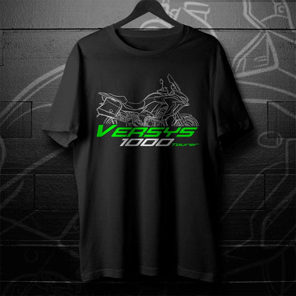Kawasaki Versys 1000 | Tourer | Tourer Plus | S Grand Tourer | S Tourer & S Tourer Plus Inspired T-Shirt - Motorcycle Tee Shirt for Riders