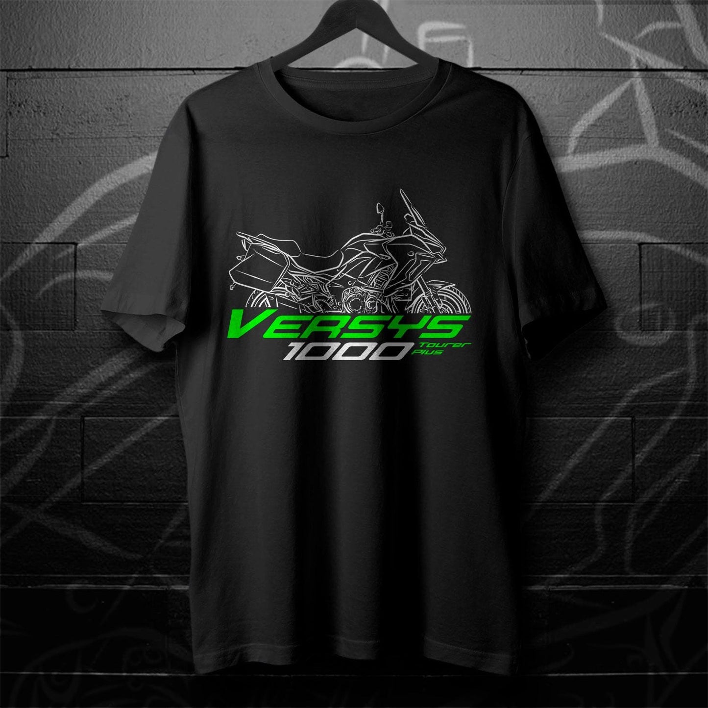 Kawasaki Versys 1000 | Tourer | Tourer Plus | S Grand Tourer | S Tourer & S Tourer Plus Inspired T-Shirt - Motorcycle Tee Shirt for Riders