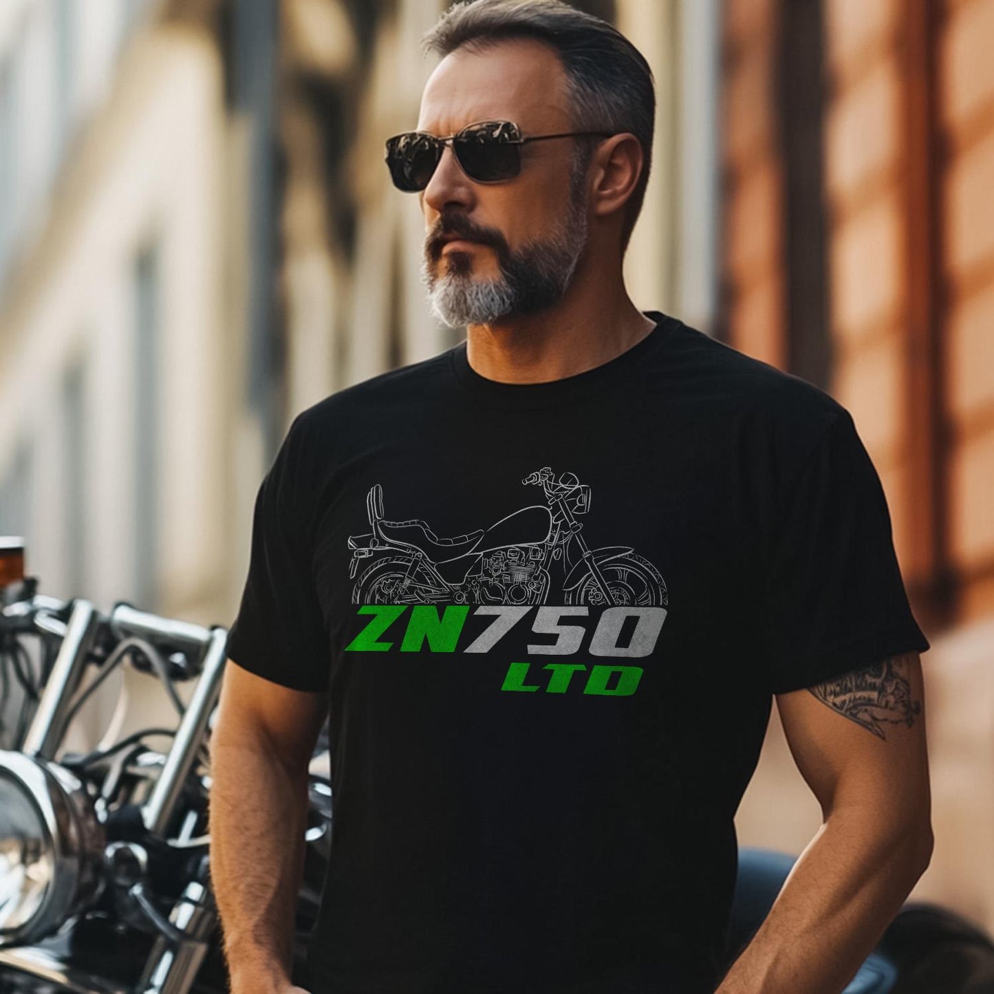 Kawasaki ZN750 LTD 1983 - 1985 Inspired T-Shirt - Motorcycle Tee Shirt for Riders