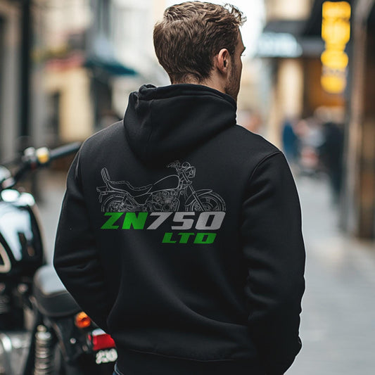 Kawasaki ZN750 LTD 1983 - 1985 Inspired Hoodie - Motorcycle Sweatshirt for Riders