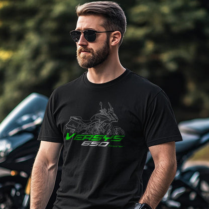 Kawasaki Versys 650 | Mobility | Tourer | Tourer Plus & Urban T-Shirt - Motorcycle Tee Shirt for ADV Riders