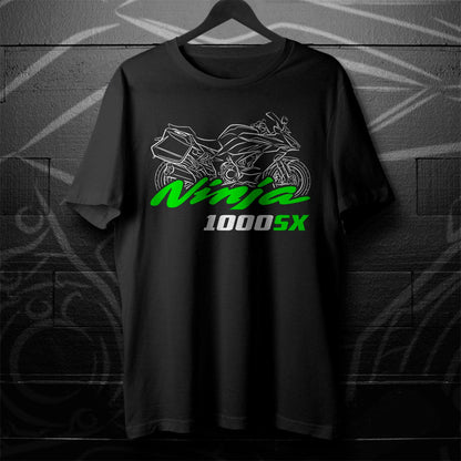 Kawasaki Ninja 1000SX Inspired T-Shirt - Motorcycle Tee Shirt for Riders
