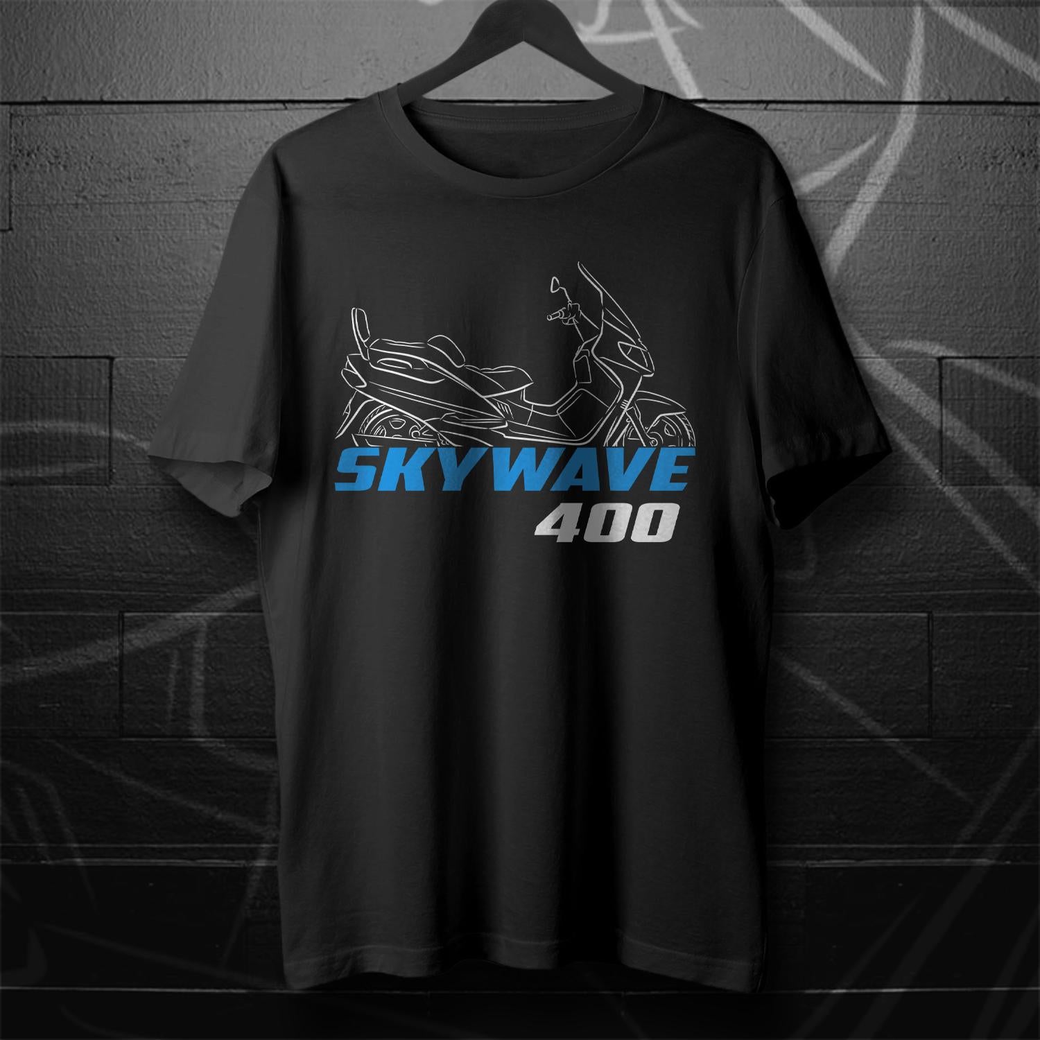 Suzuki AN400 Burgman ( Skywave 400 ) Inspired T-Shirt - Motorcycle Tee Shirt for Riders