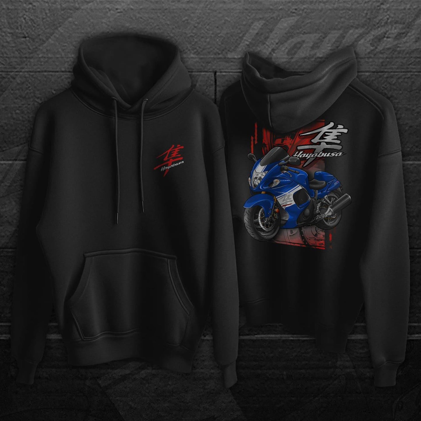 Suzuki Hayabusa 2016-18 Inspired Hoodie - Motorcycle Sweatshirt