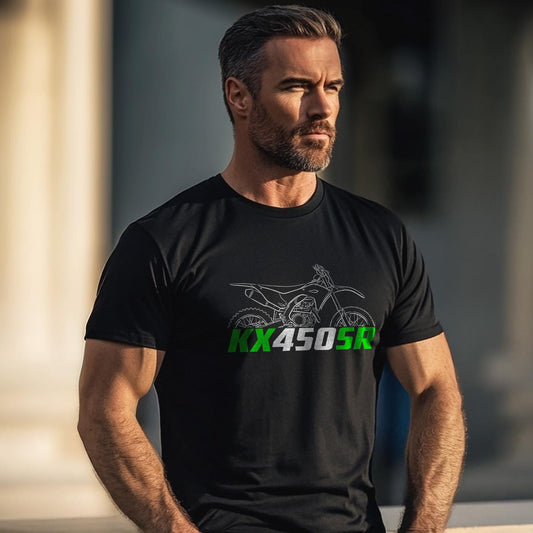 Kawasaki KX450 & 450SR 2019-25 Inspired T-Shirt - Motorcycle Tee Shirt for Riders