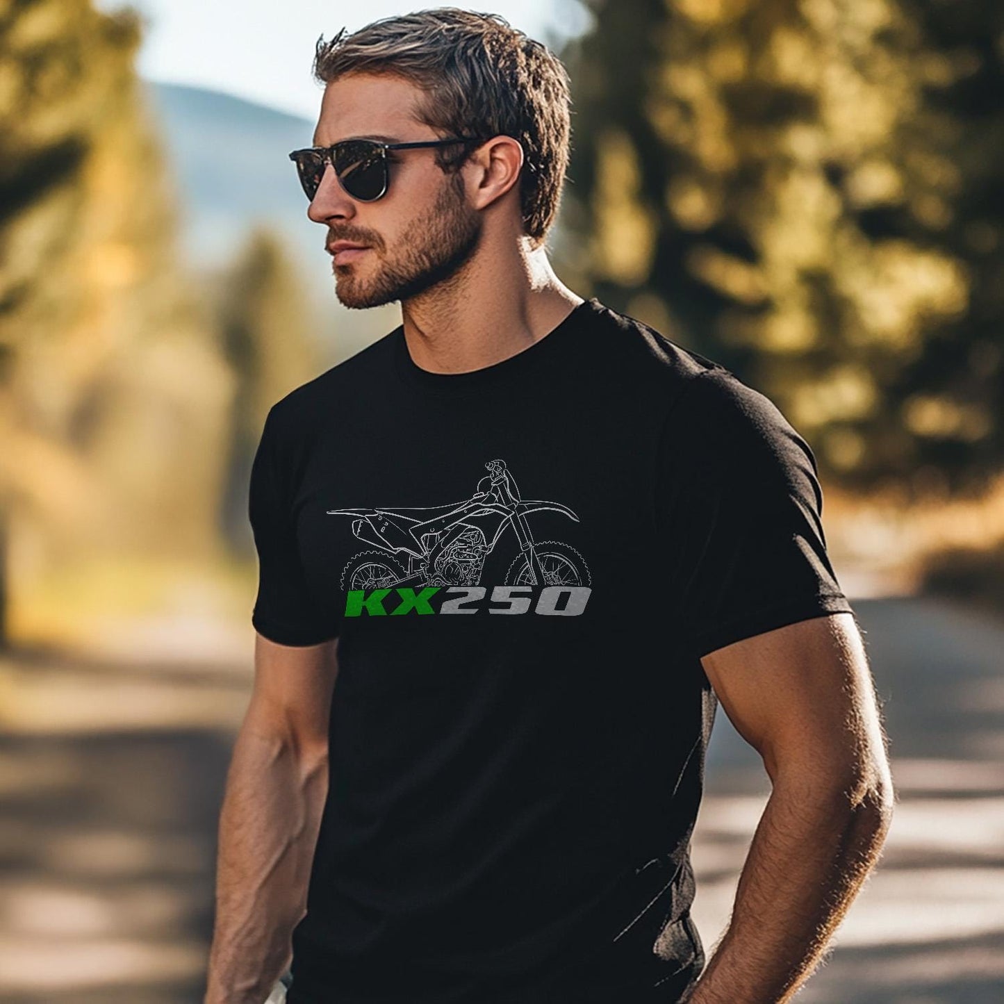 Kawasaki KX250 2020-25 Inspired T-Shirt - Motorcycle Tee Shirt for Riders