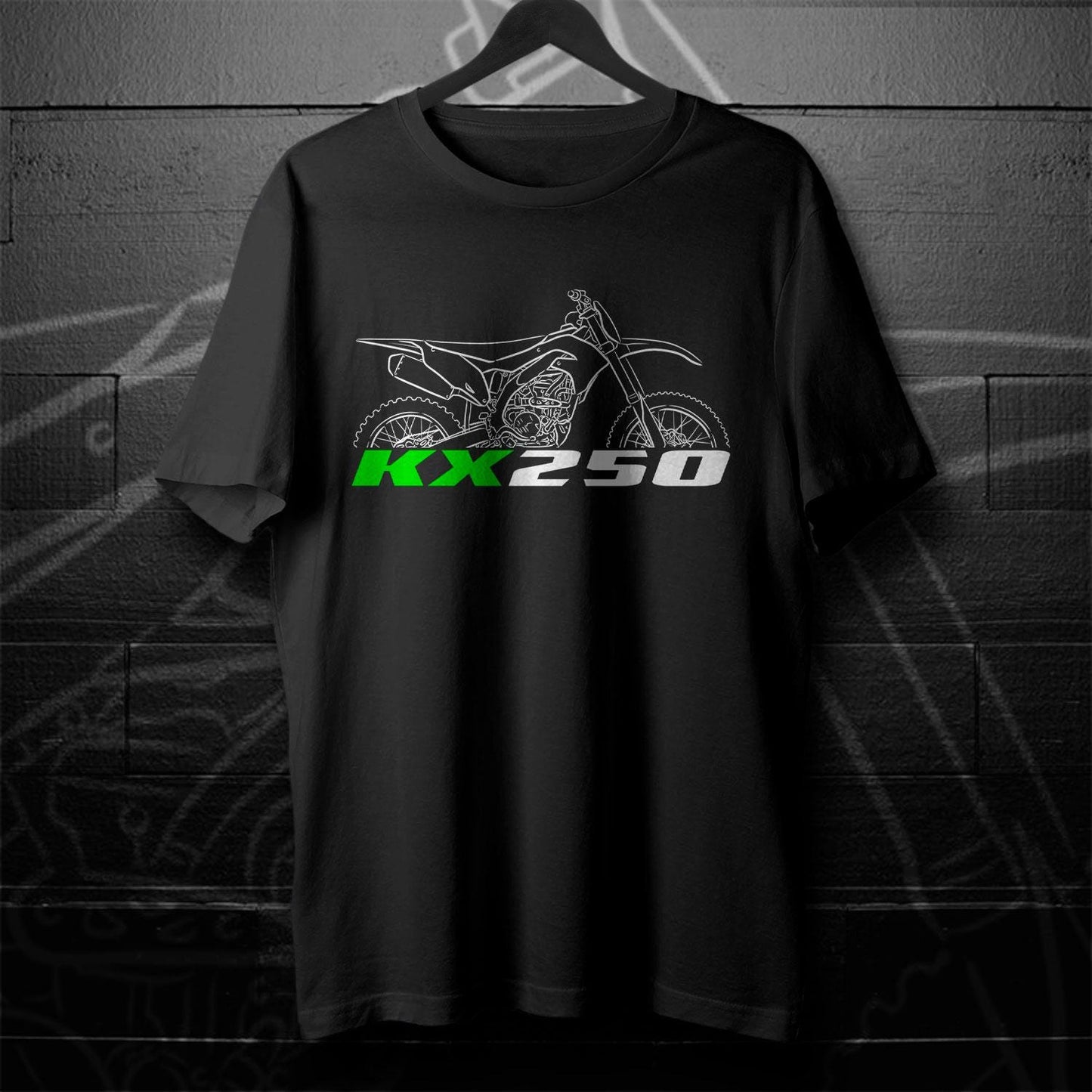 Kawasaki KX250 2020-25 Inspired T-Shirt - Motorcycle Tee Shirt for Riders