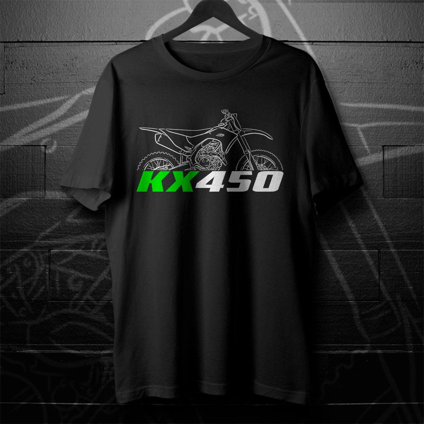 Kawasaki KX450 & 450SR 2019-25 Inspired T-Shirt - Motorcycle Tee Shirt for Riders