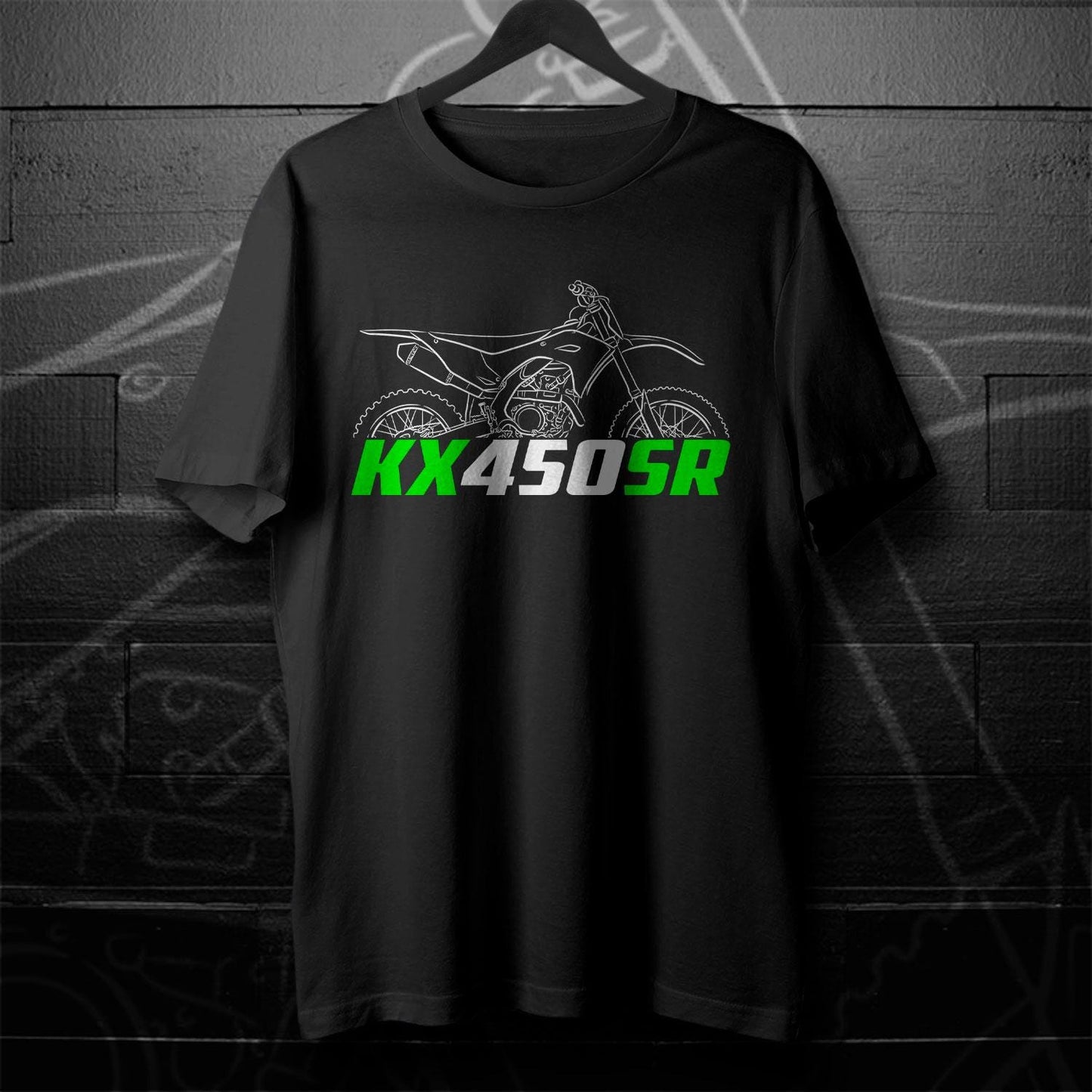 Kawasaki KX450 & 450SR 2019-25 Inspired T-Shirt - Motorcycle Tee Shirt for Riders